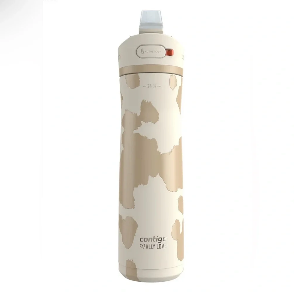 Contigo Ally Love Stainless Water Bottle in Oatmilk - Picture 1 of 4